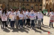 Flash Mob in piazza della Repubblica per onorare la memoria delle vittime di mafia